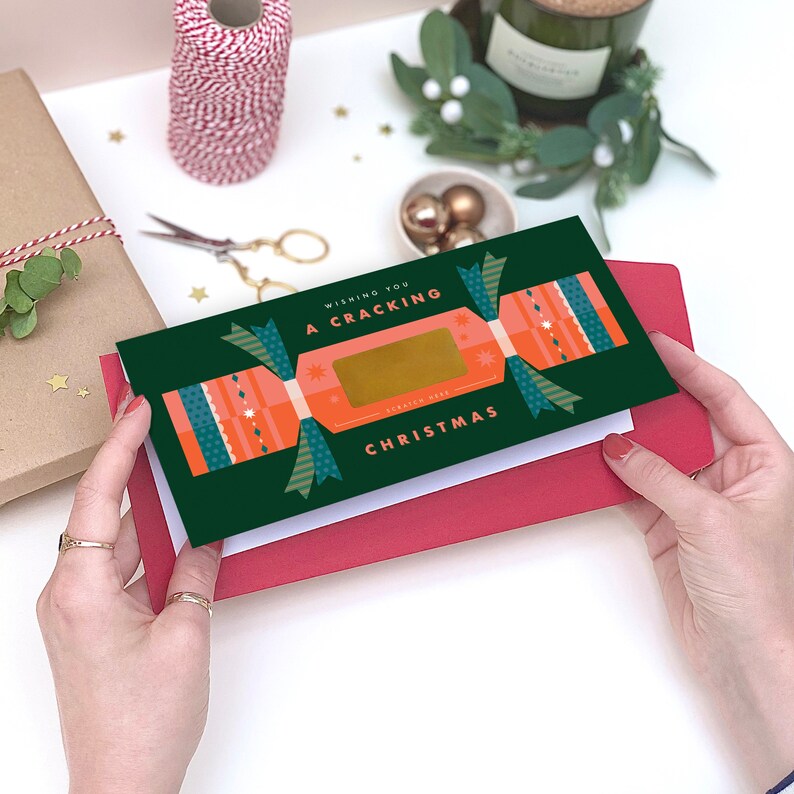 Cracking Christmas Surprise Scratch Card