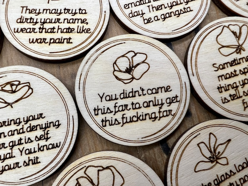 🤷‍♂️30 Inappropriate Affirmations and Bag Tag👜