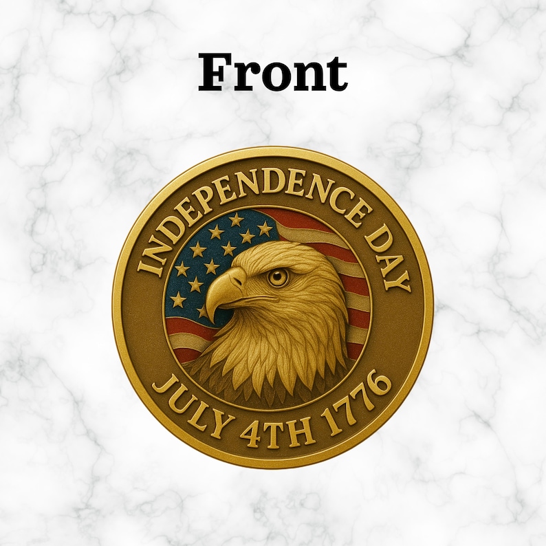 Independence Day Anniversary Coin