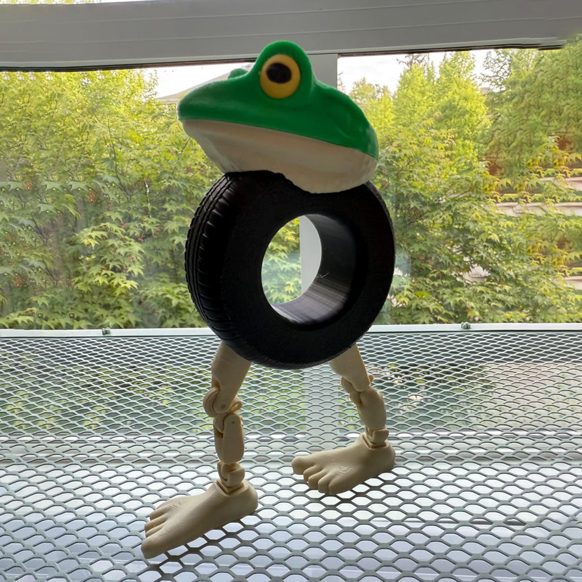 Funny 3D Printed Italian Brainrot Meme Figurine