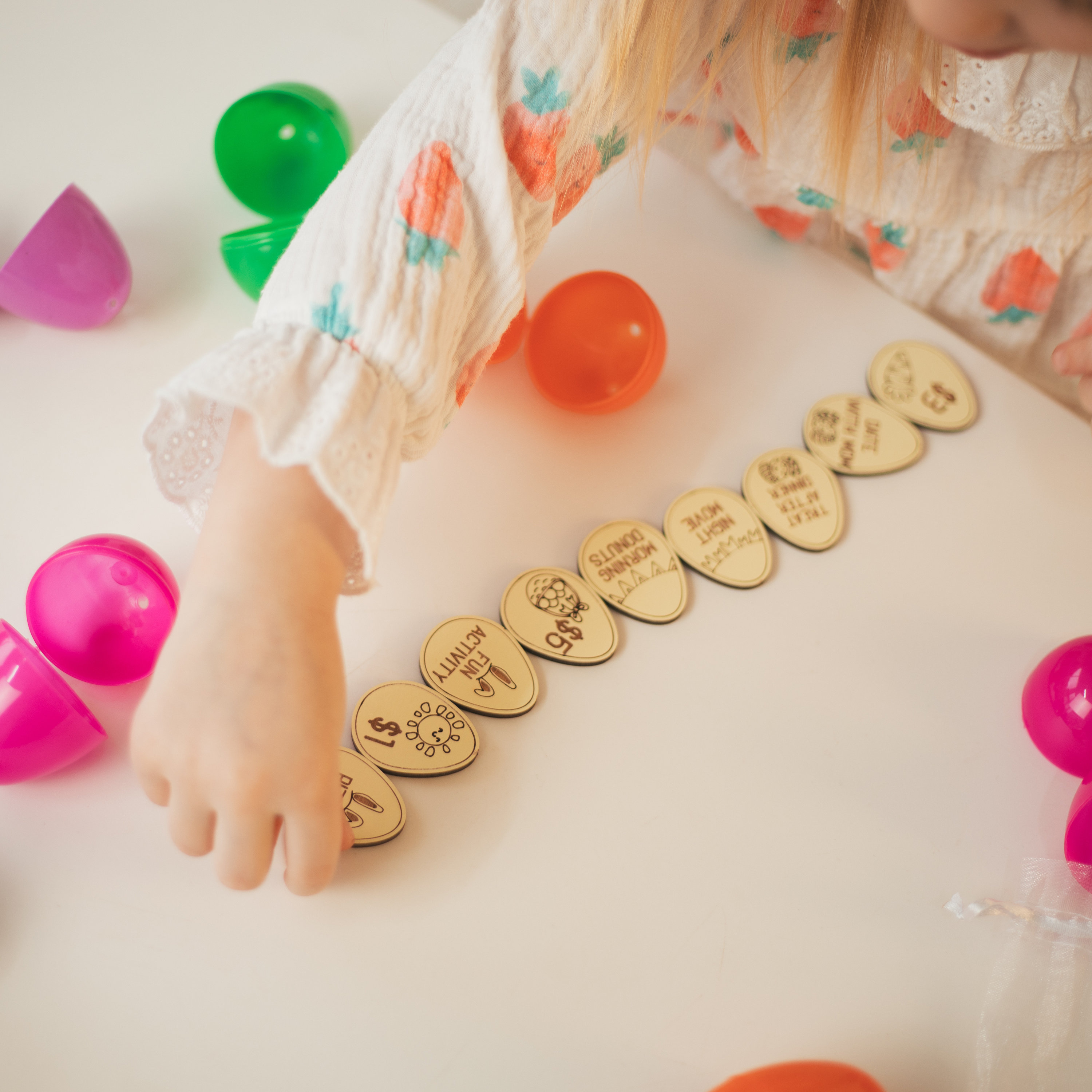 Easter Egg Tokens-Easter Hunt Game For Kids