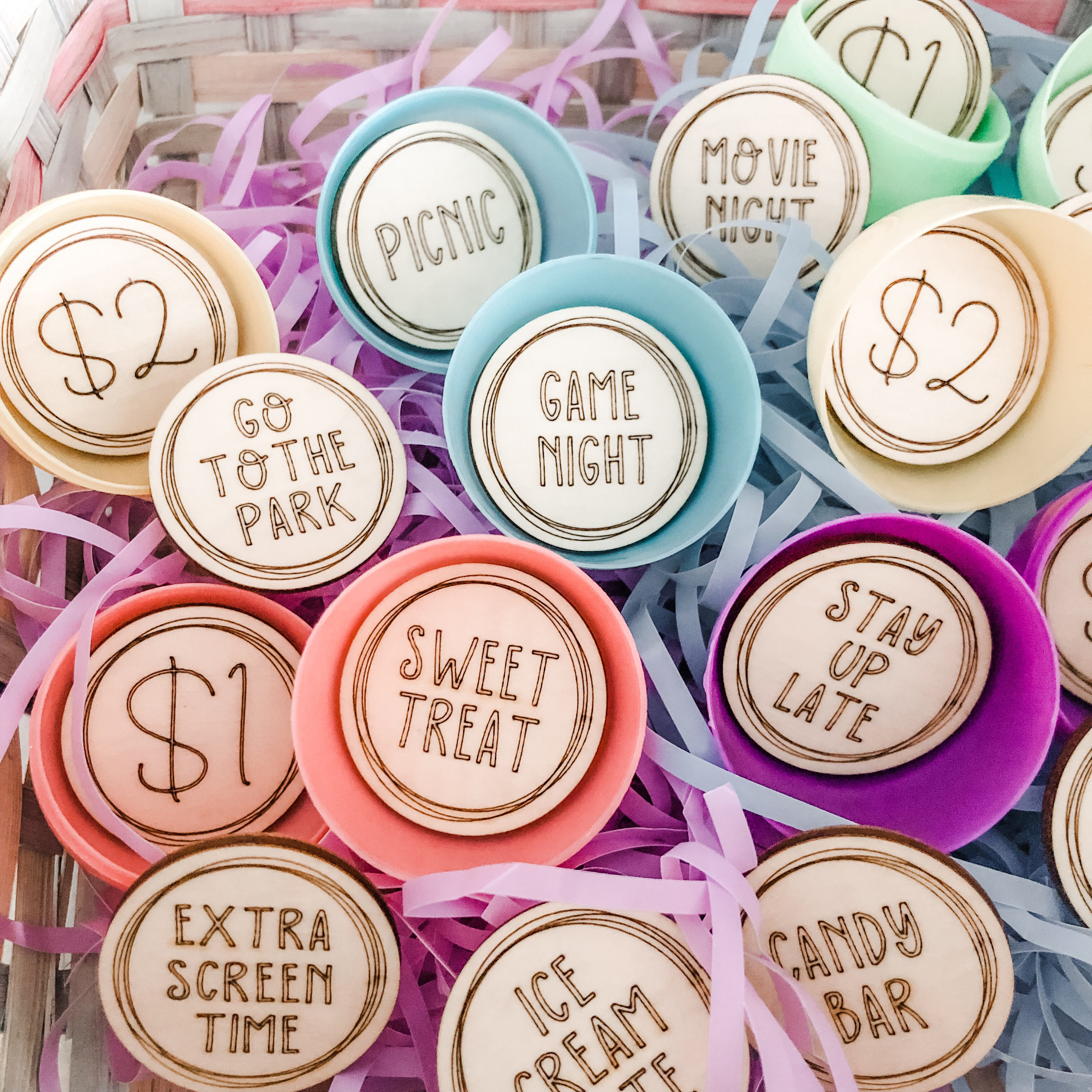 Egg Hunt Prize Reward Tokens 
