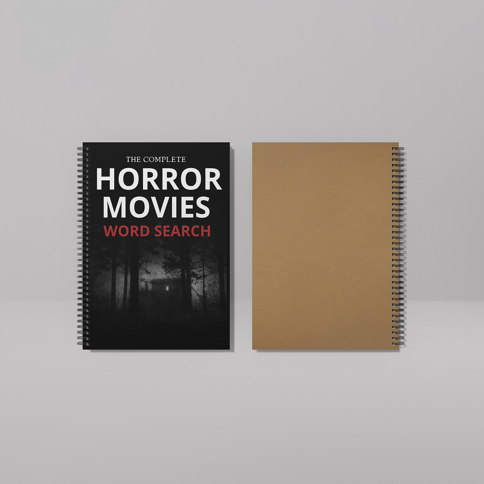 Horror Movies Word Search - Horror Movie Lover Gifts