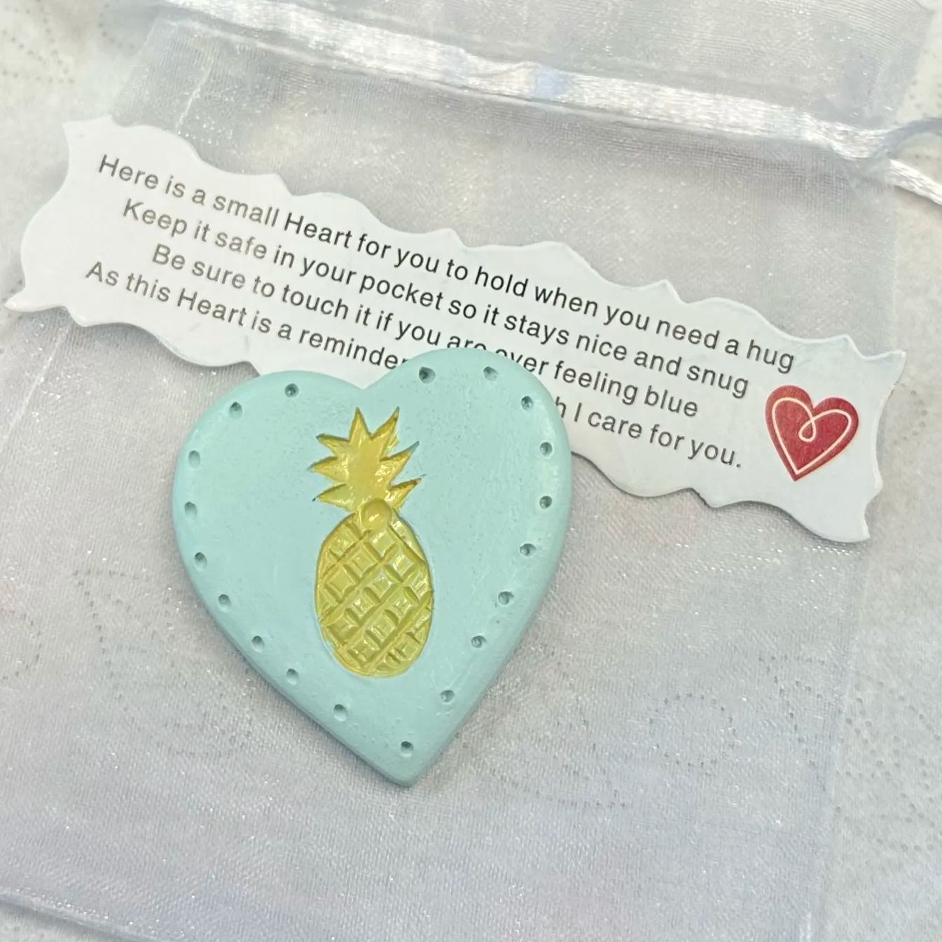 💕 Healing Pocket Heart for Prayer 