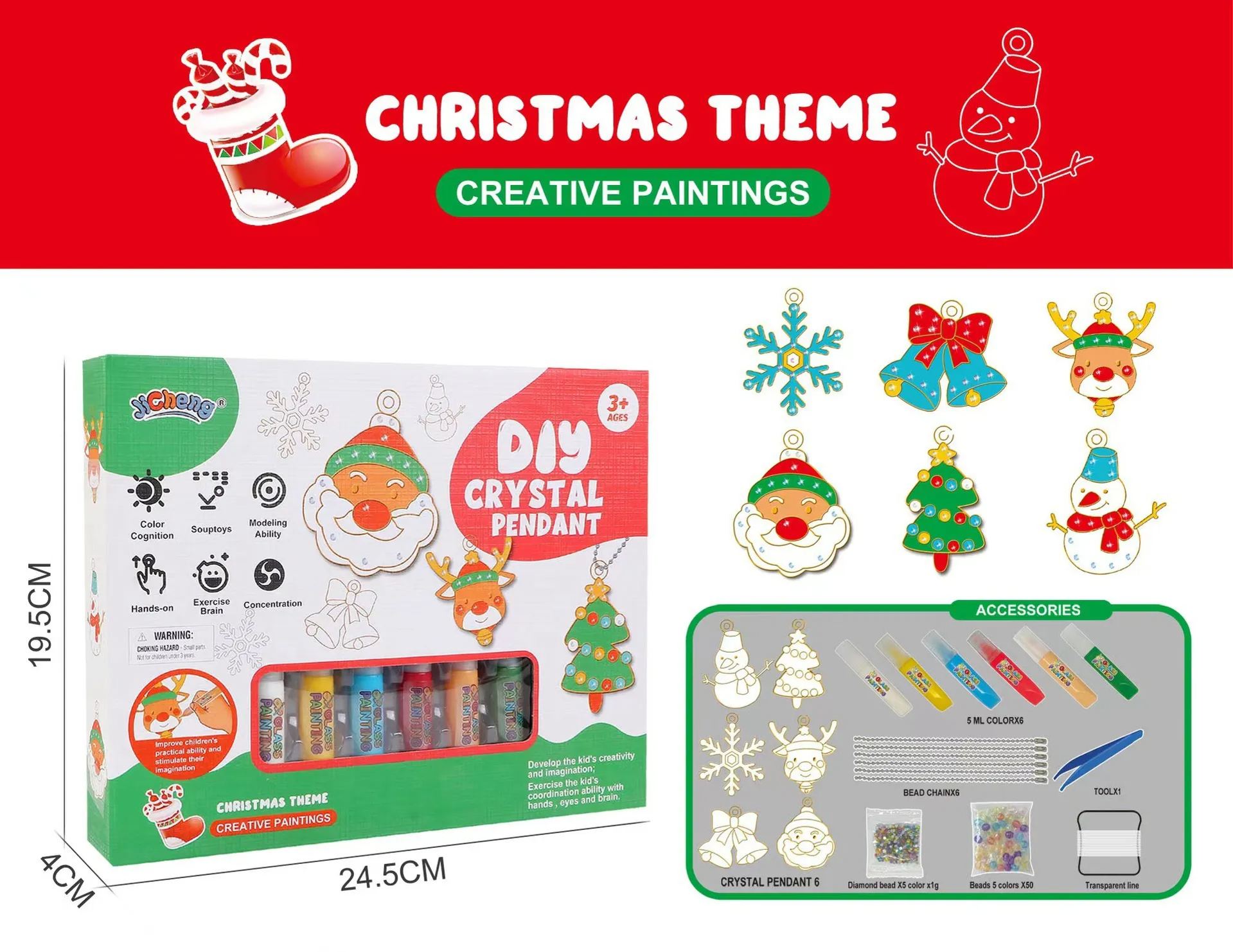 🎁DIY Crystal Paint Arts and Crafts Set