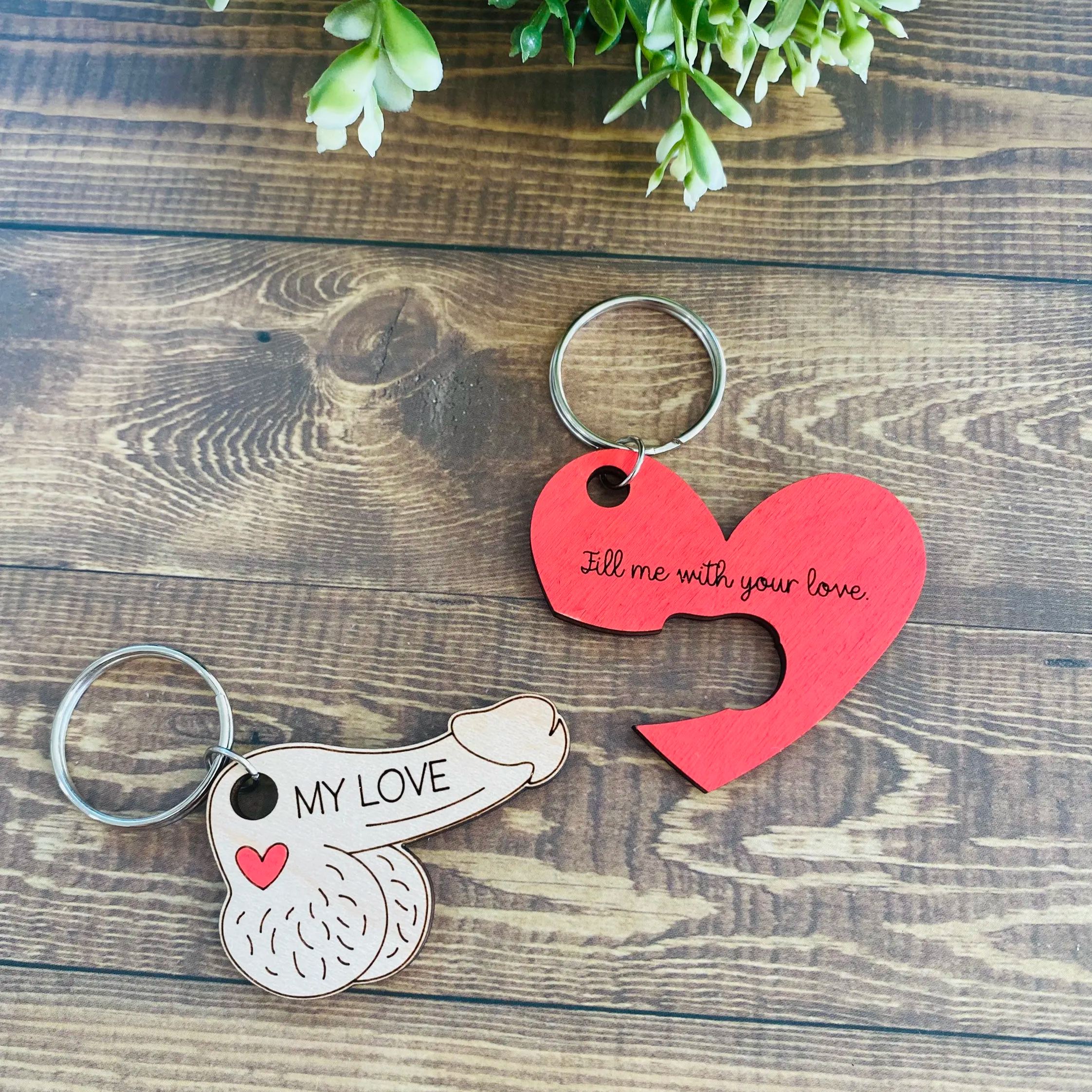  Funny Inappropriate Keychain Gift