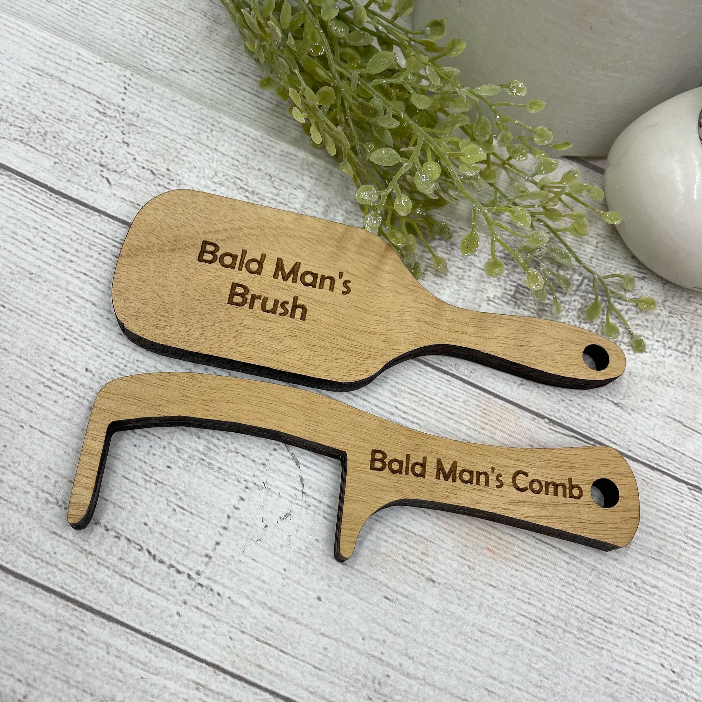 Gag Gift Comb for Bald Man