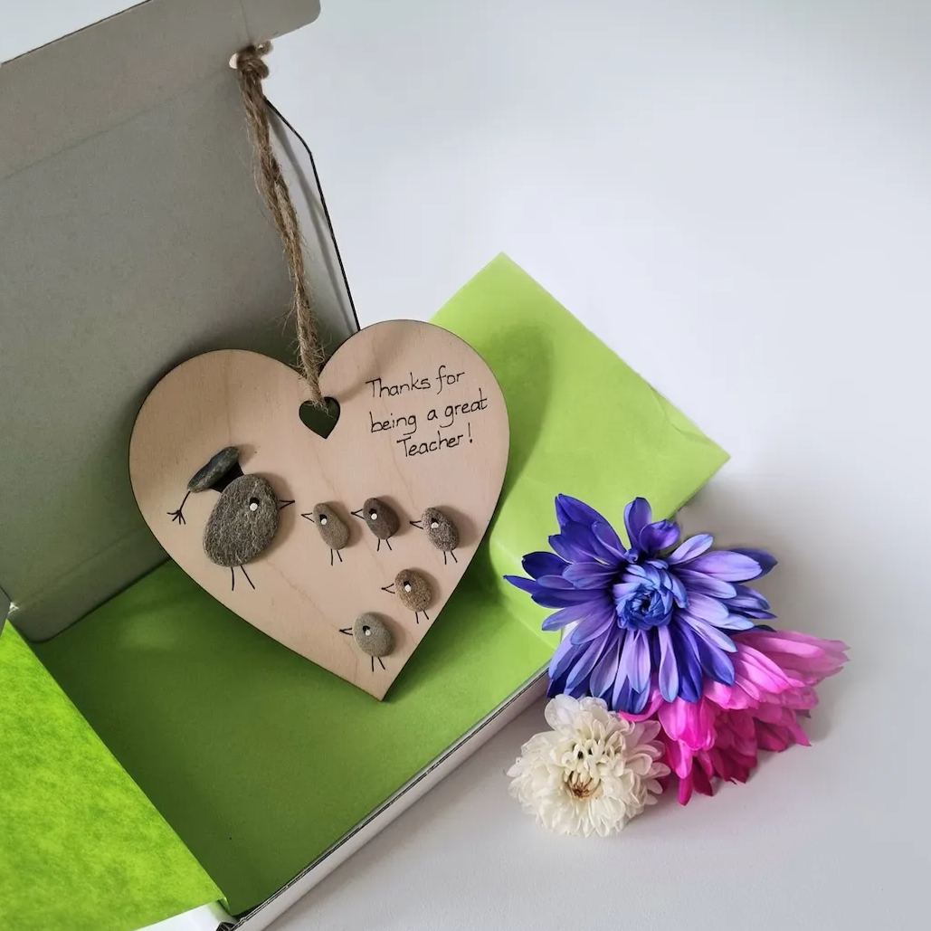 Wooden Heart Decoration