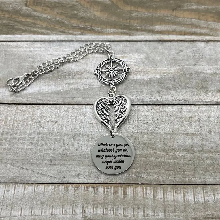 Rear View Mirror Car Charm