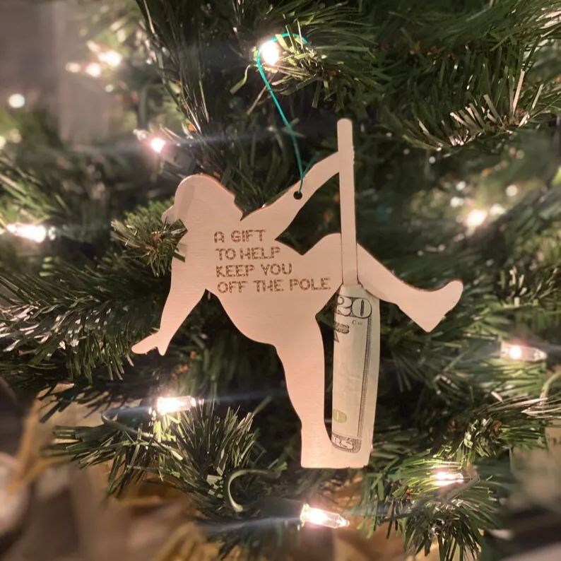 Money Holder Stripper Ornament Cash Gift Holder