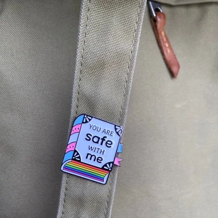 Bookish Enamel Pin