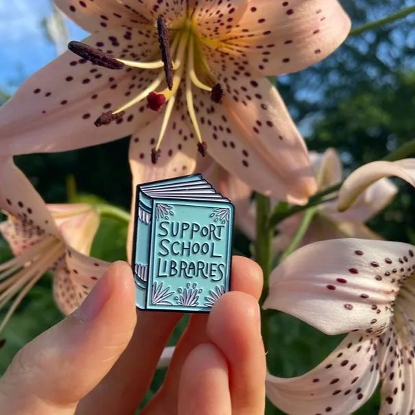 Bookish Enamel Pin