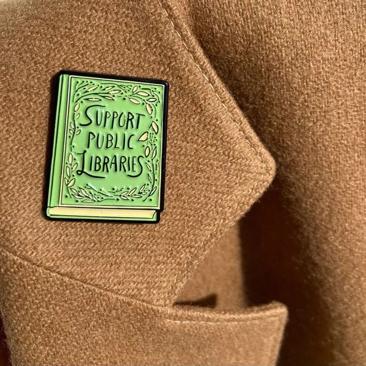 Bookish Enamel Pin