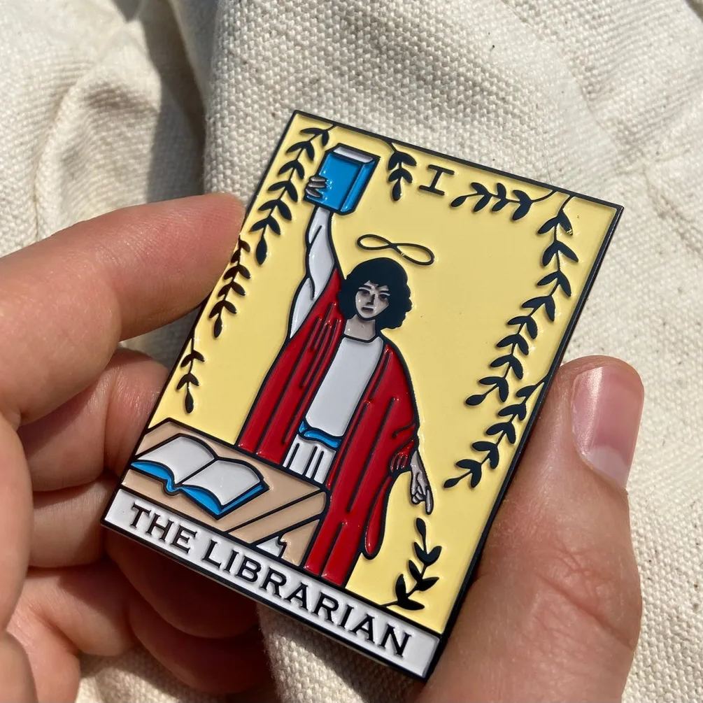 Bookish Enamel Pin