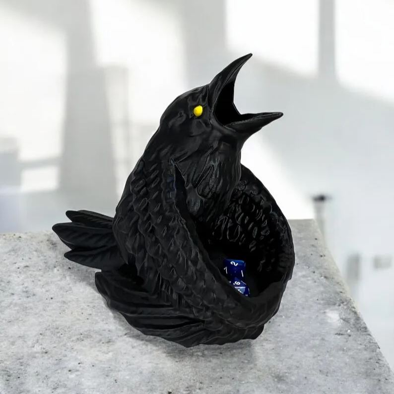 Black Raven Dice Tower