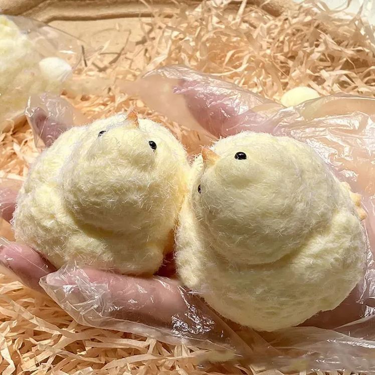 🔥Handmade Ultra Soft Furry Chick Toys