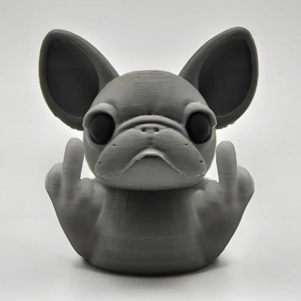 🤣Middle Finger French Bulldog Duck