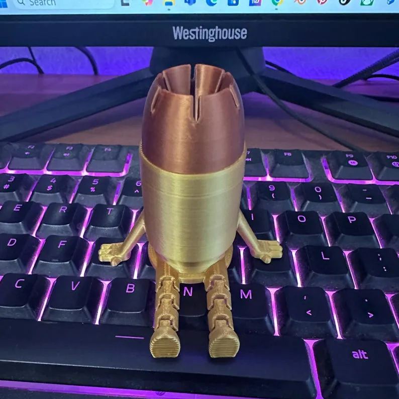  3D Printed articulating Bullet Buddy
