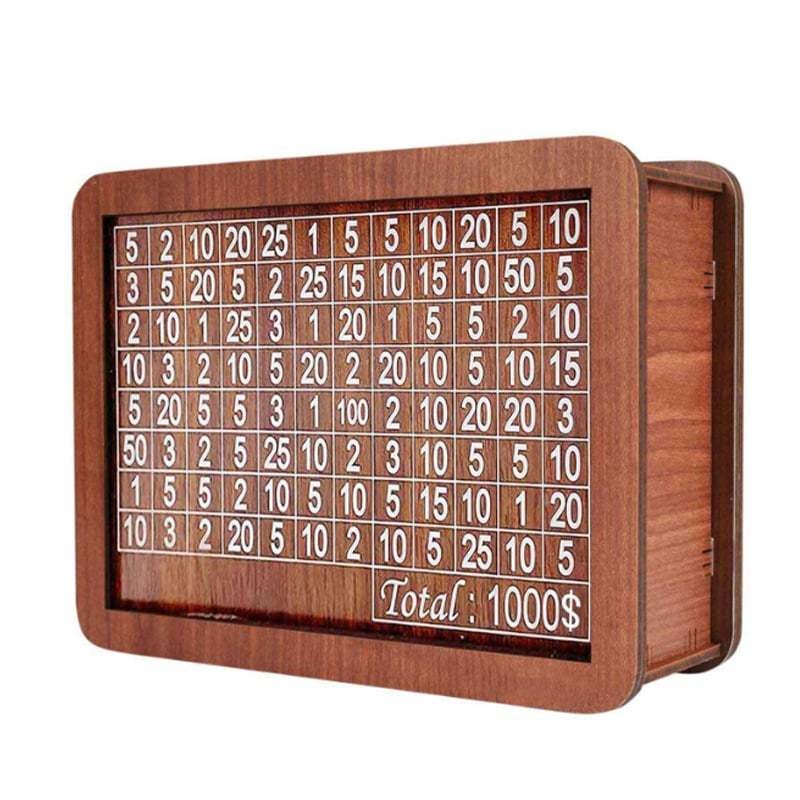 Savings Challenge Money Box