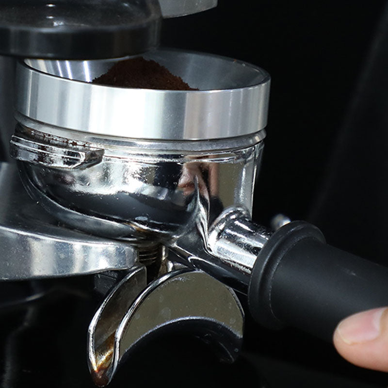 Aluminum Dosing Ring Brewing Coffee Powder Espresso Barista Funnel-Grand Kitchen