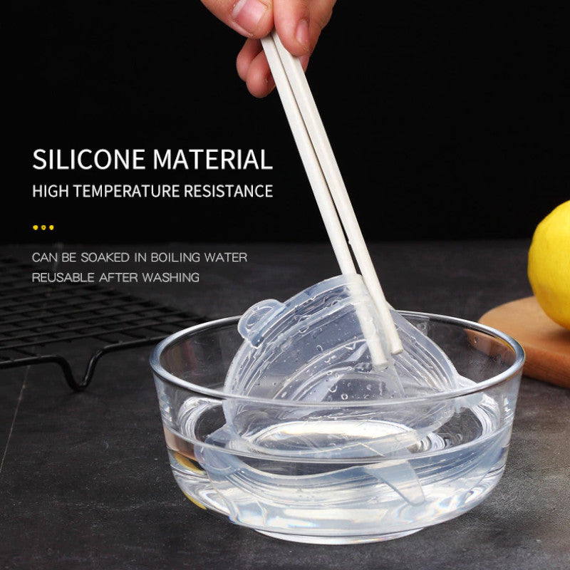 Reusable Stretch Lids Food Cover (6 pcs)-Grand Kitchen