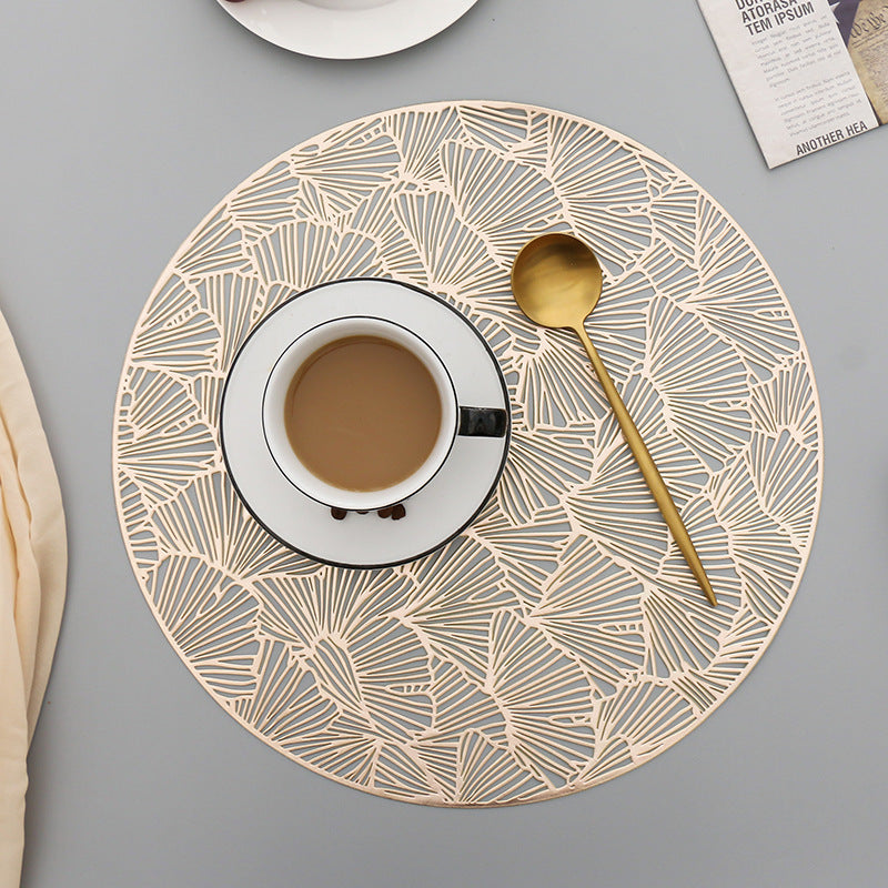 6pcs or 4pcs Round Placemats Hollow Decoration Meal Mat Dining Mat-Grand Kitchen