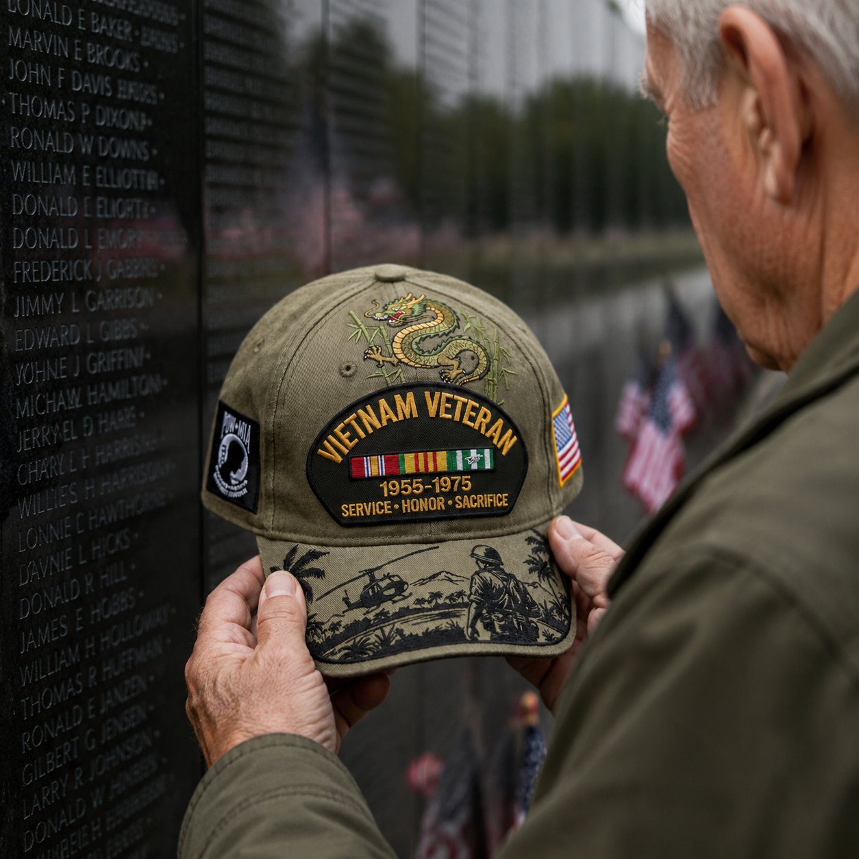 🇺🇸 Last Day Promo: 49% OFF 🎖️ - Vietnam Veteran Tribute Cap