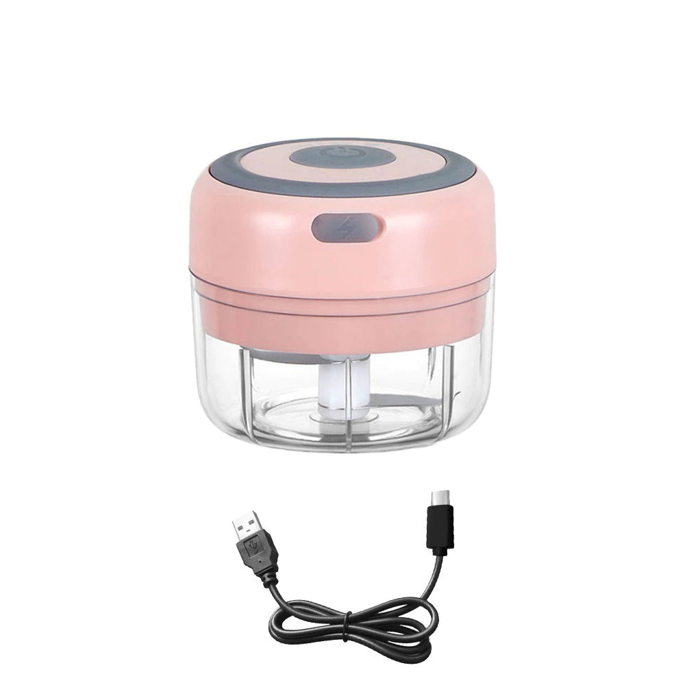 Mini Electric Garlic USB Charging Ginger Masher Crusher Machine-Grand Kitchen