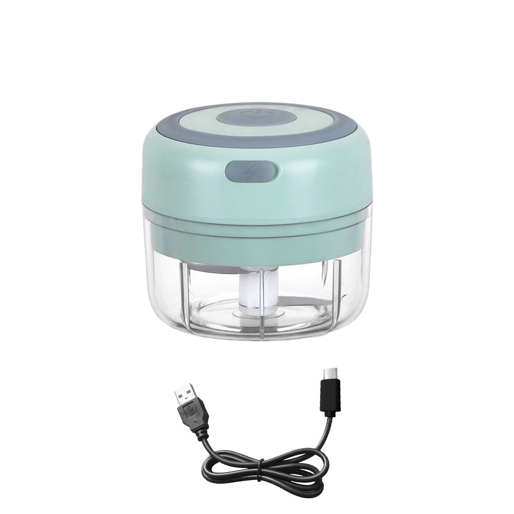 Mini Electric Garlic USB Charging Ginger Masher Crusher Machine-Grand Kitchen