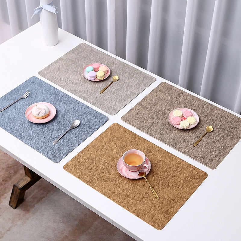 Rectangle Place Mat Tableware Pad Waterproof Heat Insulation Pad-Grand Kitchen