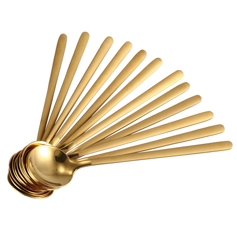 12pcs Round Shape Coffee Spoon-Grand Kitchen