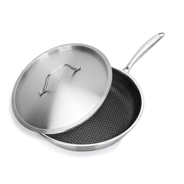 Nonstick Fry Pan Skillet Multipurpose Cookware Use for Home Kitchen-Grand Kitchen