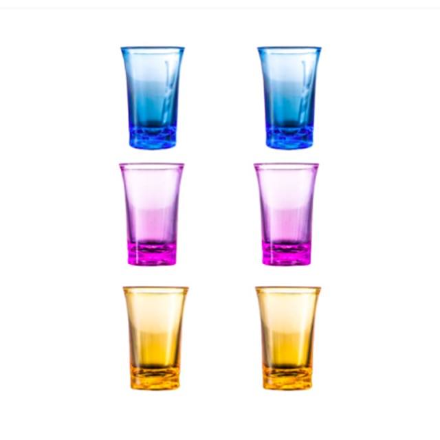 Liquor Dispenser 6 Shot Glass Wine Whisky Beer Dispenser Holder-Grand Kitchen