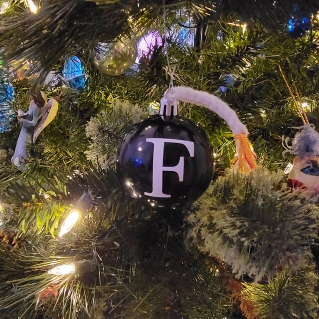  Funny F-Bomb Christmas Ornament 💣🎄