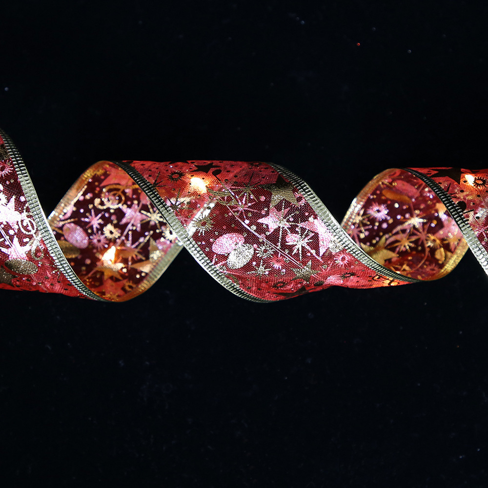 🎄CHRISTMAS RIBBON FAIRY LIGHTS
