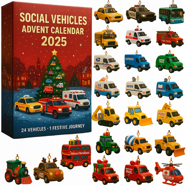 2025 Social Vehicles Advent Calendar