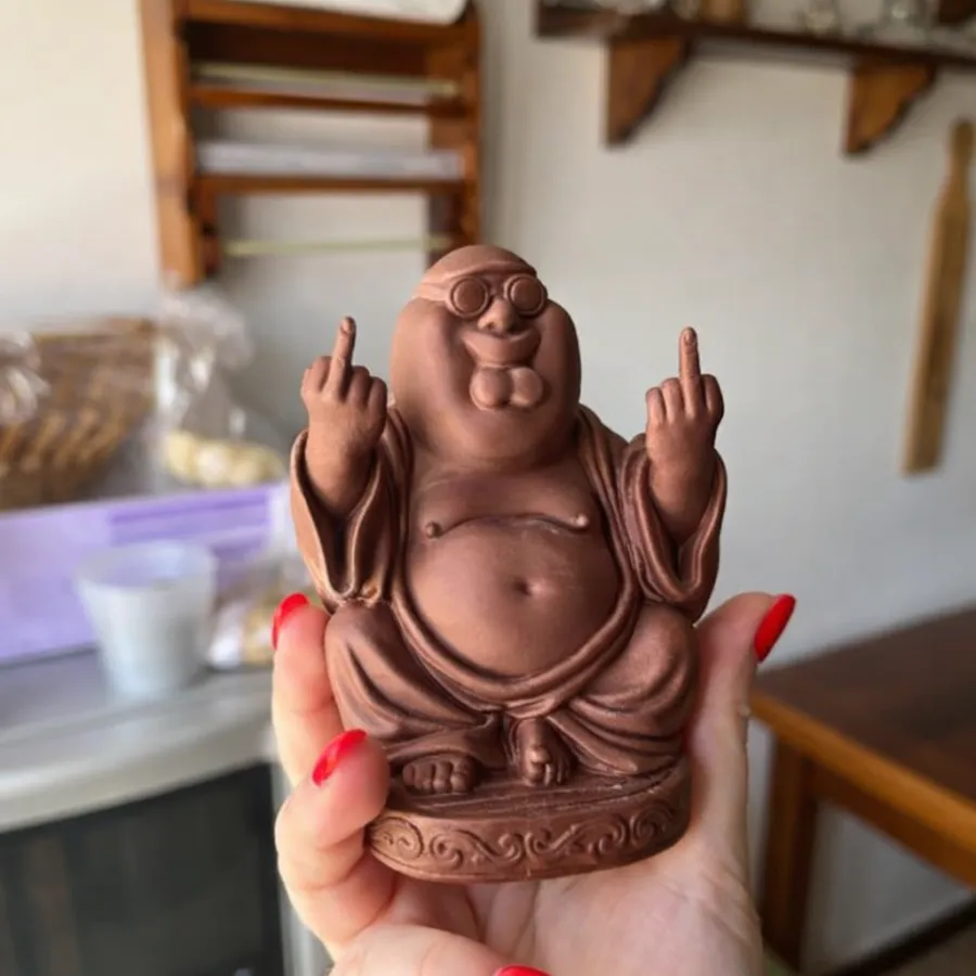 Peter Griffin Middle Finger Buddha
