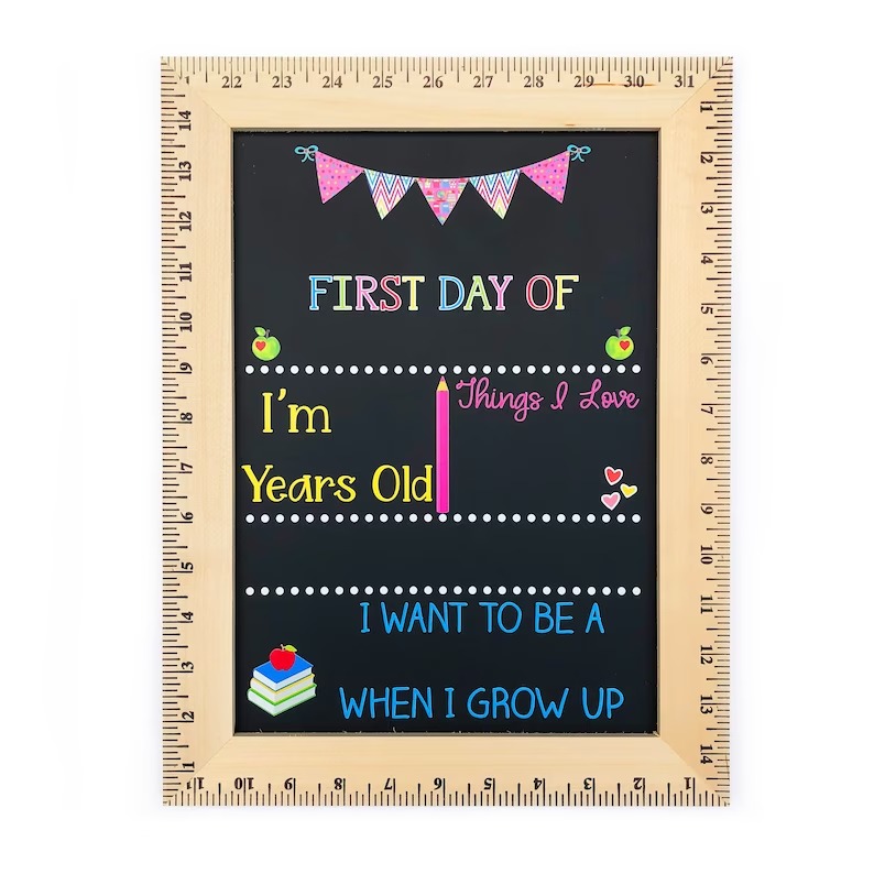 First Day of School Board