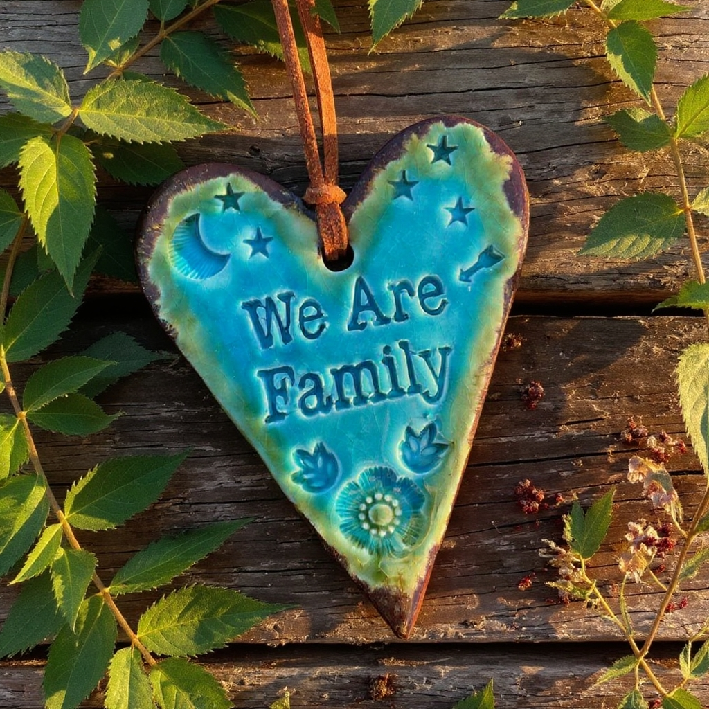 👧SOUL SISTER ... Handmade Ceramic Ornament