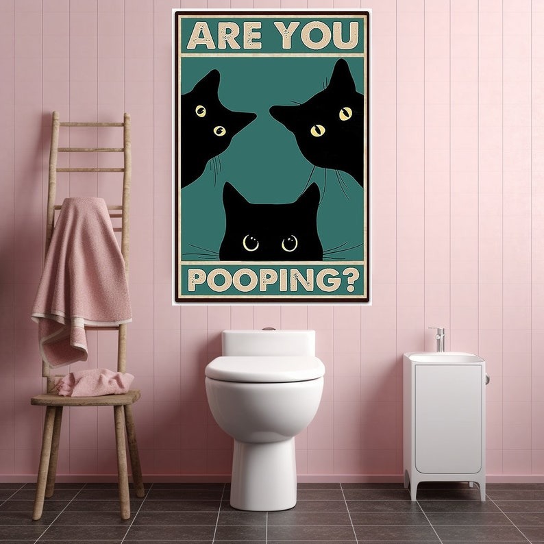 Funny Cat Tin Signs