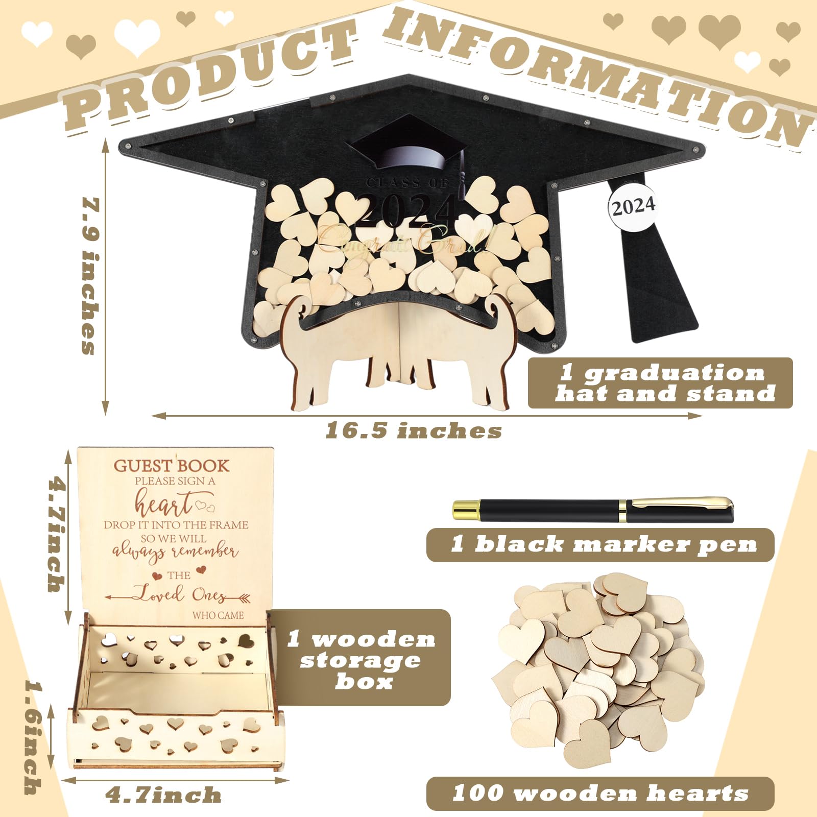 Graduation Guest Book -2024 Alternative Graduation Party Sign