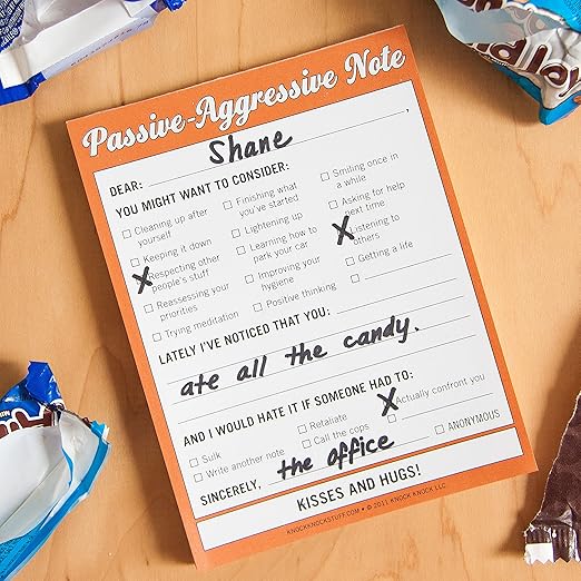  WTF Notes Nifty Note Checklist Memo Pad 