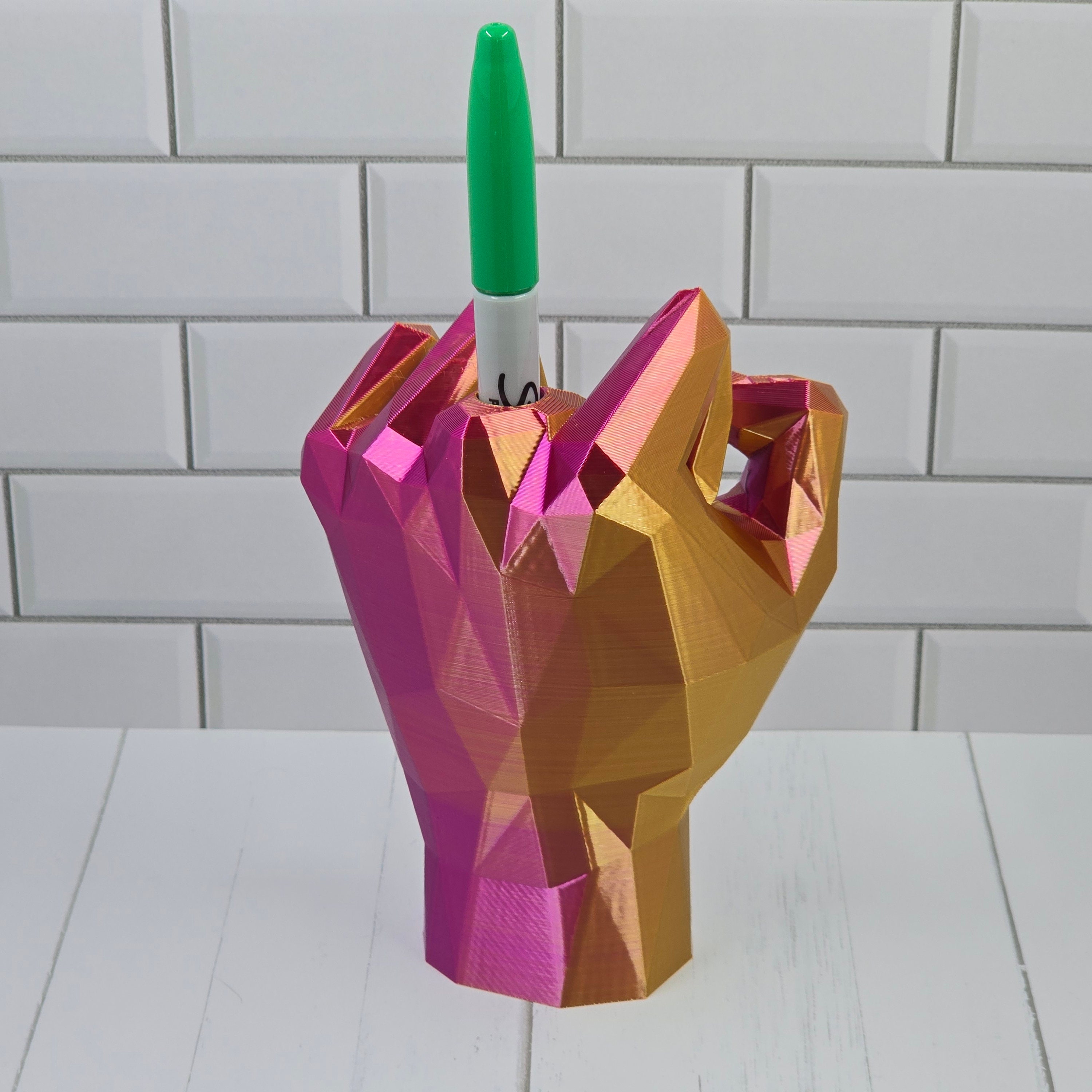 🤣Middle Finger Pen Holder| Say 'F*ck You' with your own pen