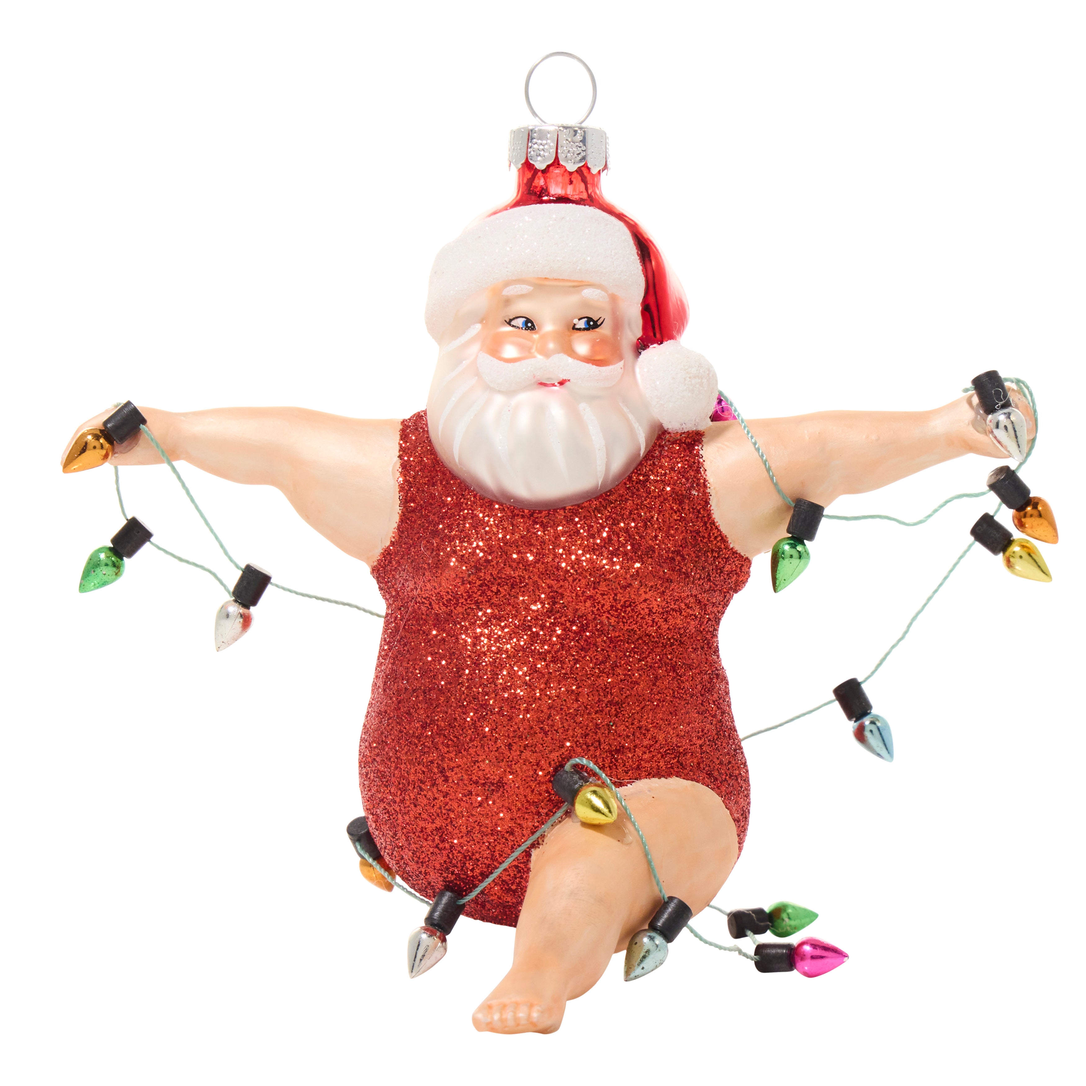 Hilarious Santa Christmas Ornaments