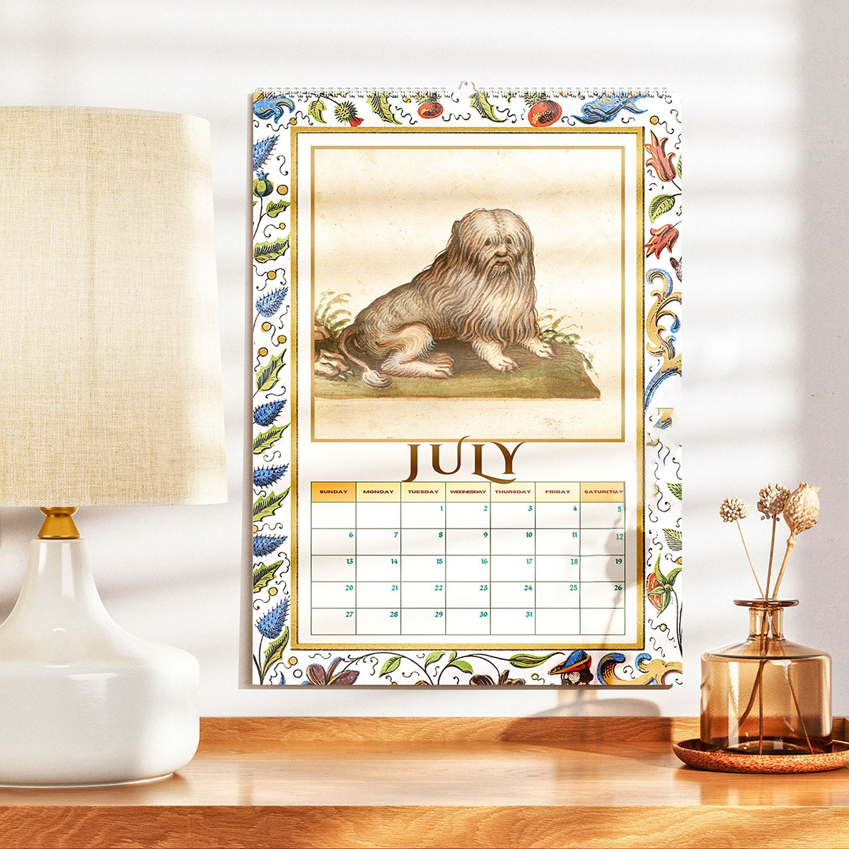 2025 Medieval Freaks Wall Calendar📅