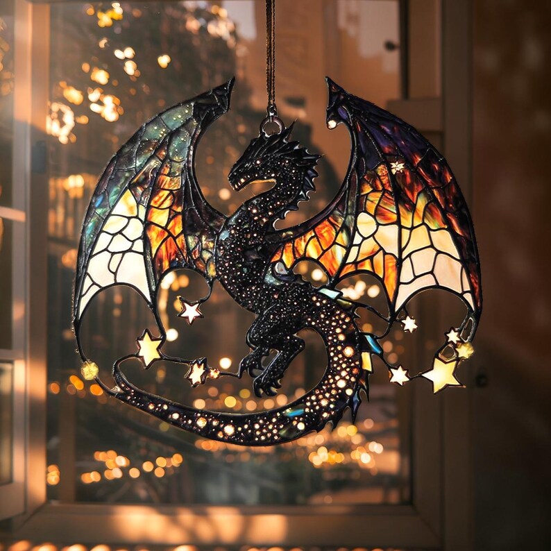 🐉Fantasy Dragon Acrylic Window Hanging