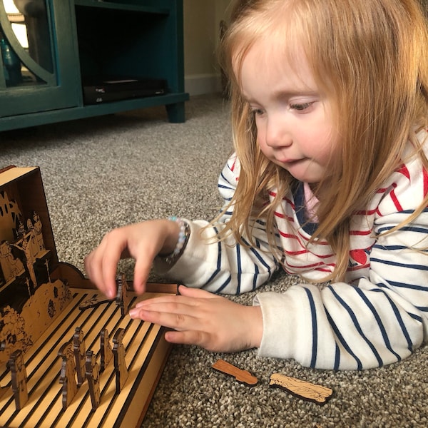 DIY Easter Holy week Book Playset