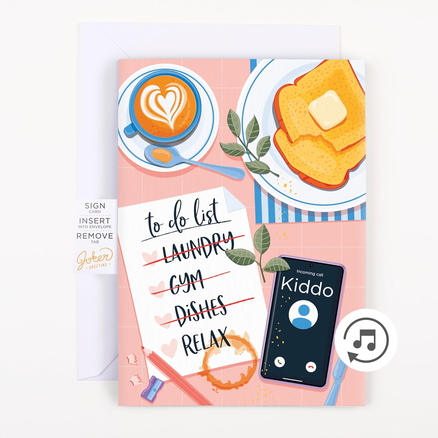 Endless Mom, Mommy, Mama Prank Mother's Day Card With Glitter