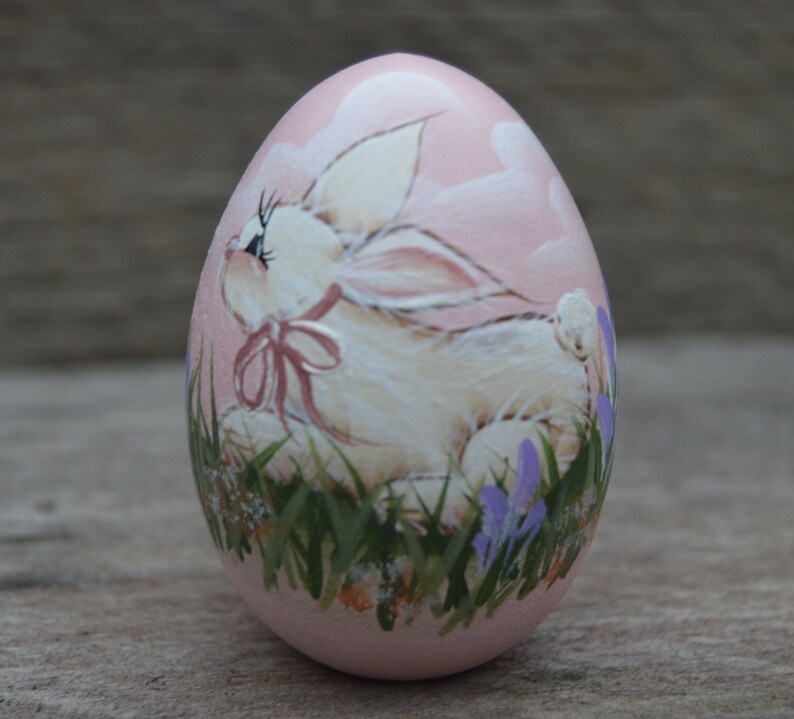 Wooden Easter Egg