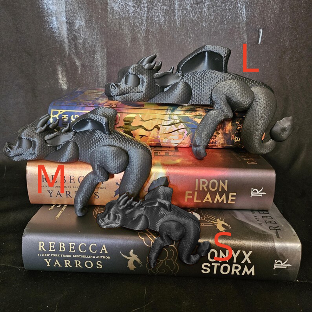 📚3D Printing Sleeping Bookshelf Dragon